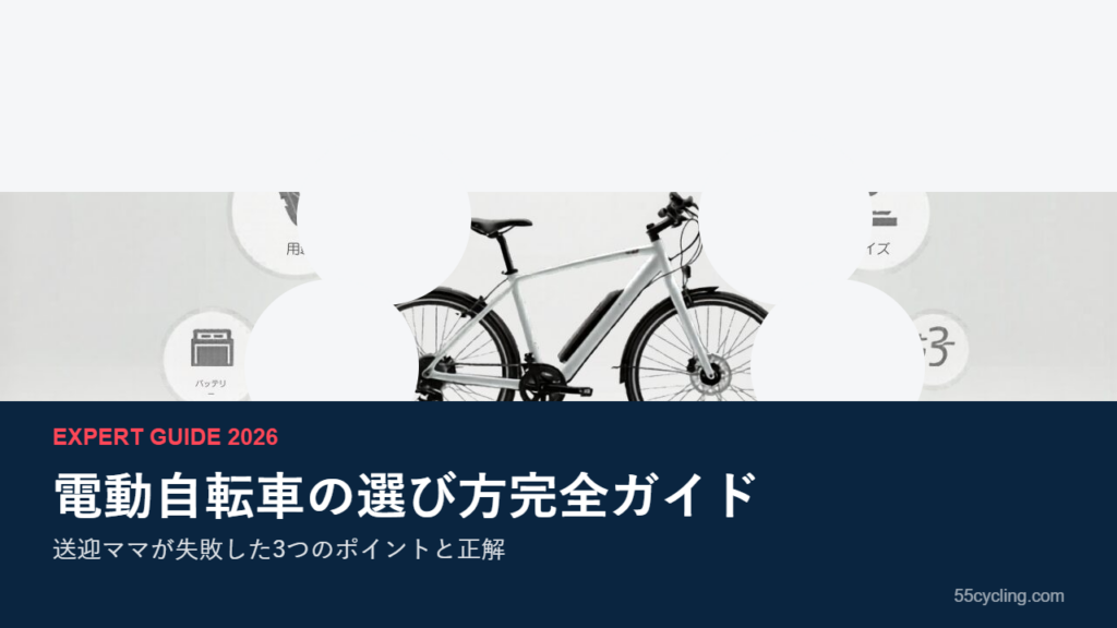 電動自転車の選び方完全ガイド - 送迎ママが失敗した3つのポイントと正解