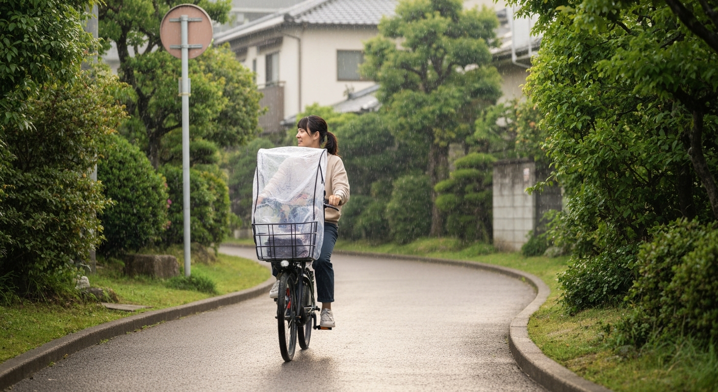 電動自転車の雨の日のお手入れ方法