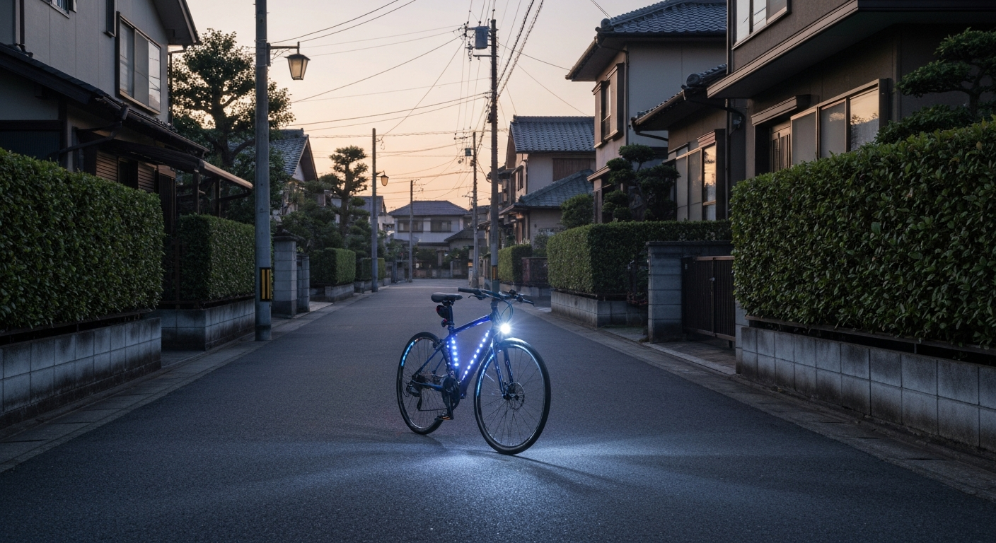 ママチャリのライト交換でLED化｜オートライト故障を直す手順と費用