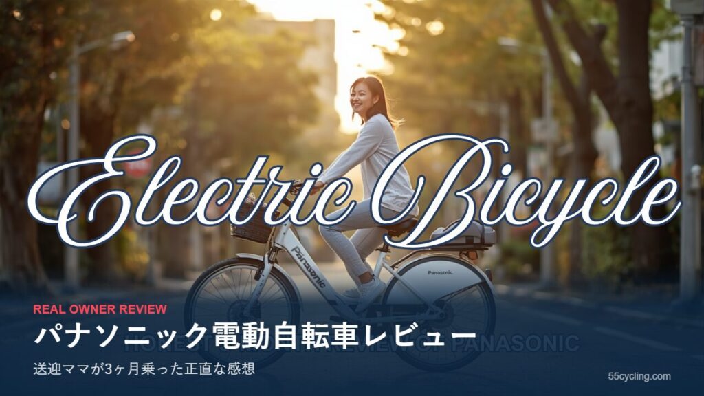 パナソニック電動自転車レビュー - 送迎ママが3ヶ月乗った正直な感想