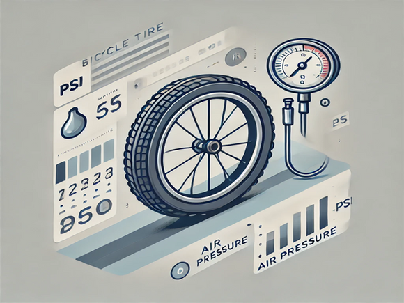 自転車のタイヤ選びと適切な空気圧