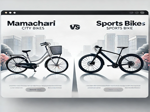 ママチャリとスポーツバイクの違いと使い分け