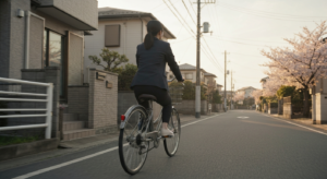 電動自転車のハンドル高さ調整と正しい姿勢