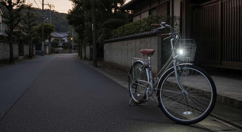 電動自転車のライト交換とUSB充電式のすすめ