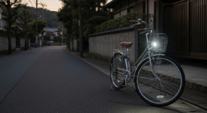 電動自転車のライト交換とUSB充電式のすすめ